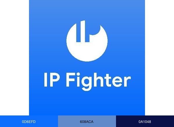 IP Fighter brand color palette