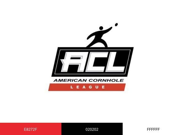 American Cornhole League brand color palette