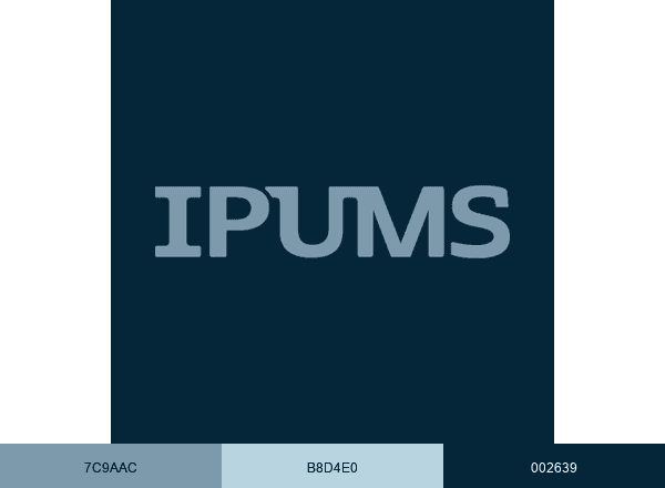 IPUMS brand color palette