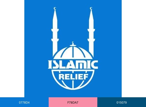 Islamic Relief USA brand color palette