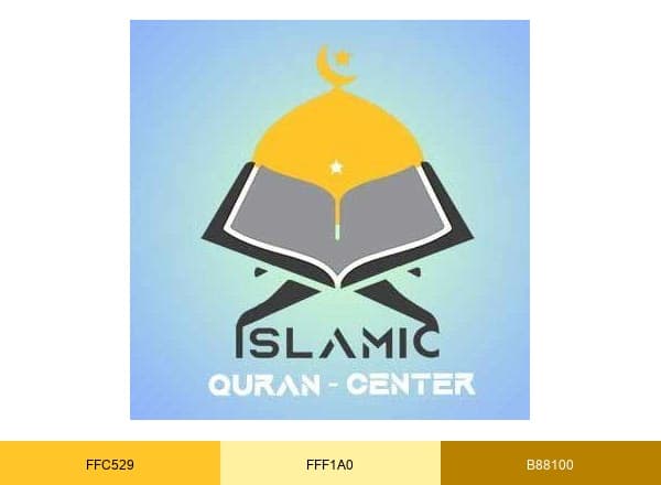Islamic Quran Center brand color palette