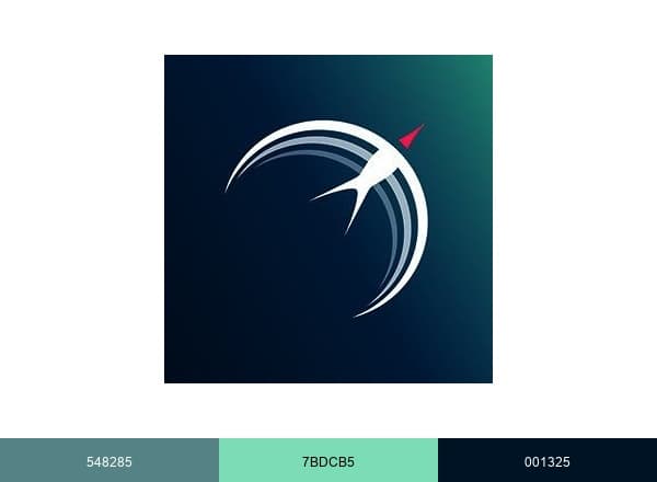 Inchcape Shipping Services brand color palette