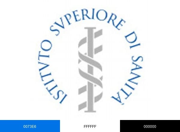Istituto Superiore di Sanità brand color palette