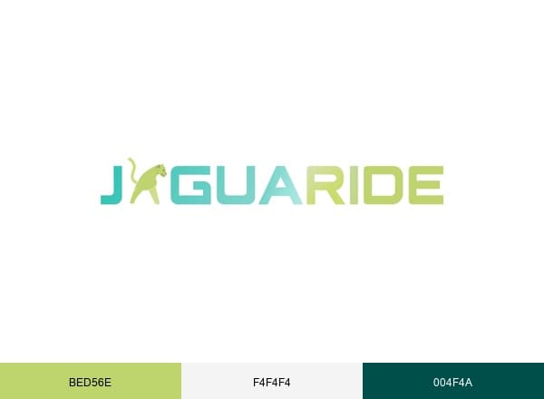 Jaguaride brand color palette