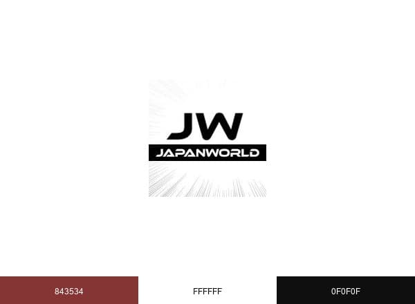 Japanworld.it brand color palette