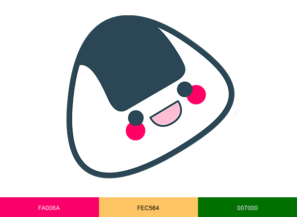 Japón Shop brand color palette