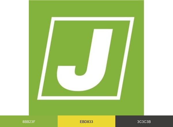 Jardinat brand color palette