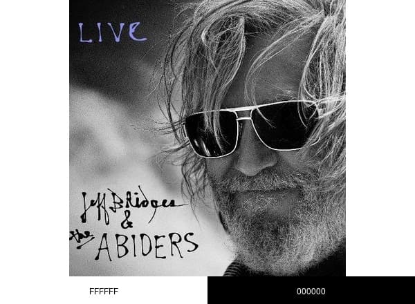 Jeff Bridges brand color palette