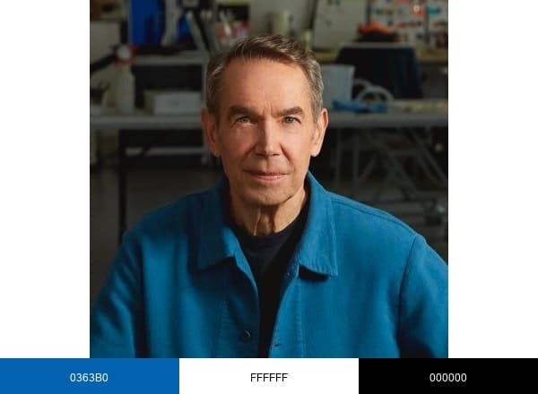 Jeff Koons brand color palette