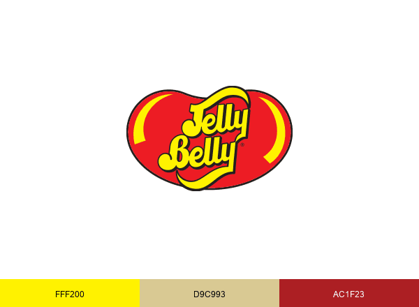 Jelly Belly brand color palette