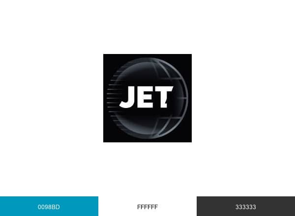 Jet Aviation brand color palette