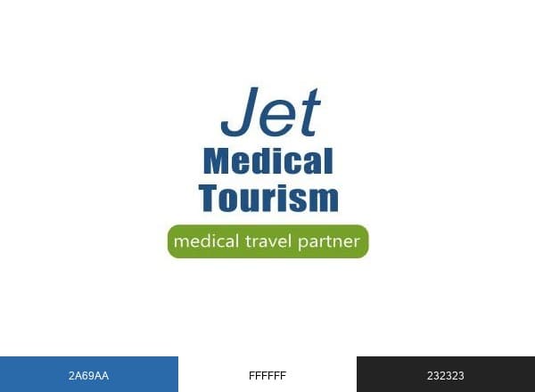 Jet Medical Tourism® brand color palette