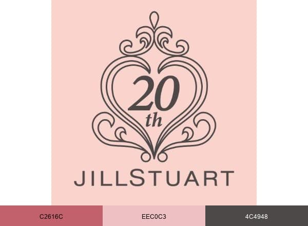 JILLSTUART Beauty公式 brand color palette