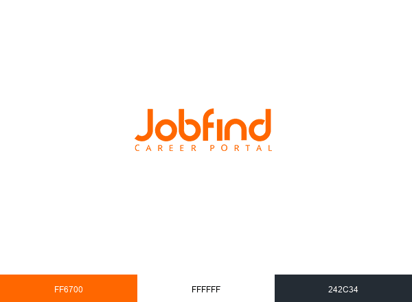 Jobfind.gr brand color palette