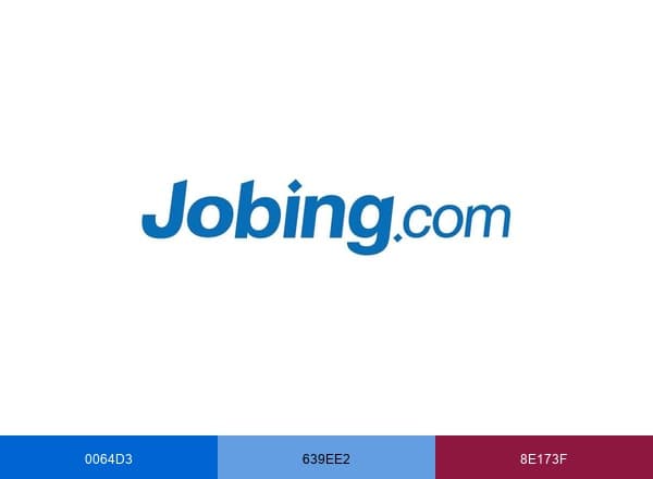 Jobing.com brand color palette