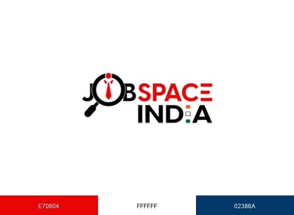 Job Space India brand color palette