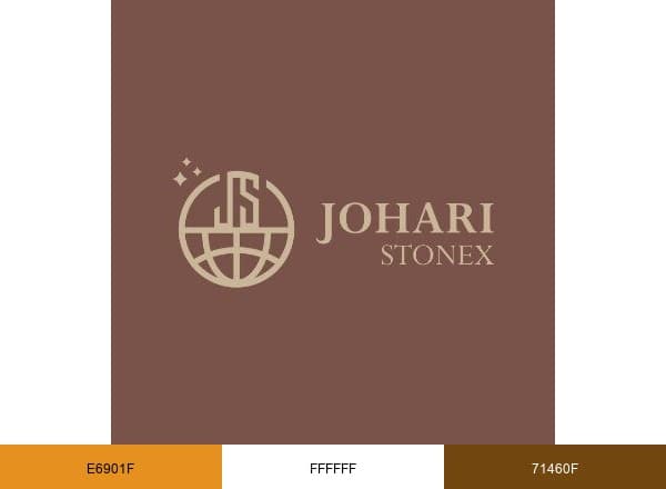 Johari Stonex brand color palette