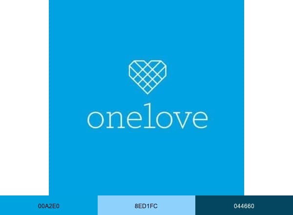 One Love Foundation brand color palette