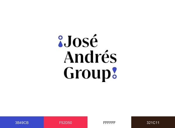 José Andrés brand color palette