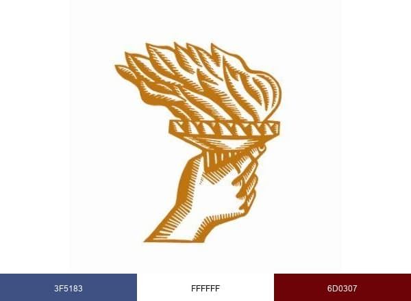 Journal of Democracy brand color palette