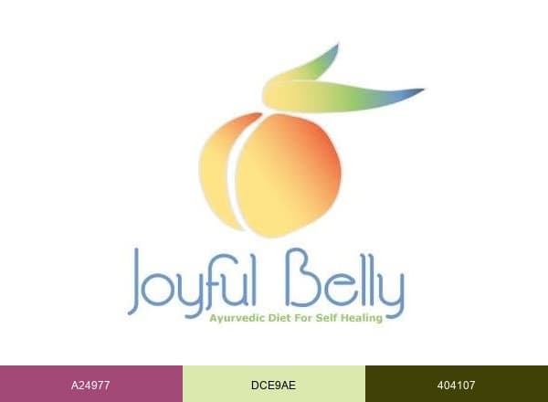 Joyful Belly brand color palette