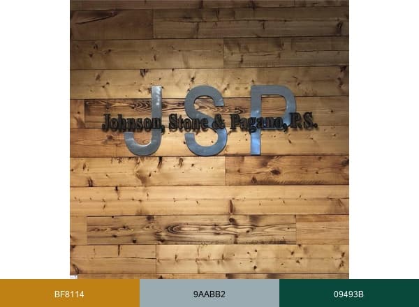 Johnson brand color palette