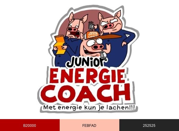 Junior Energiecoach brand color palette