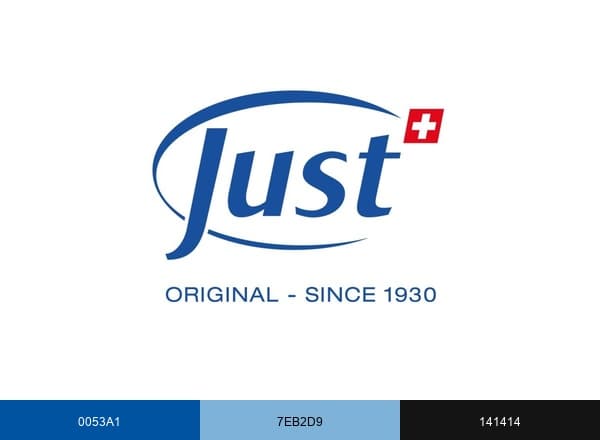 JUST Deutschland brand color palette