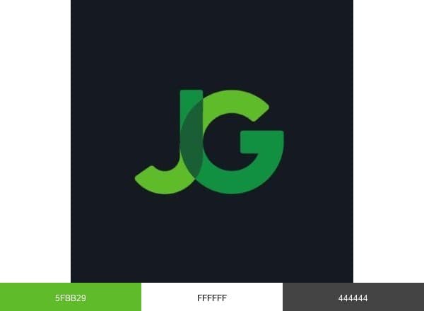 JustGamblers brand color palette
