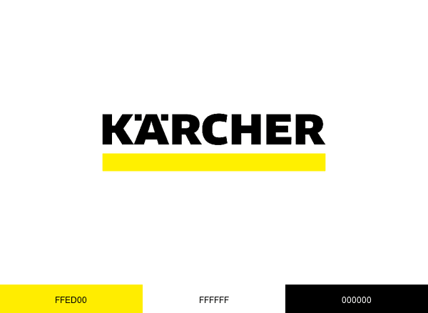 Kärcher brand color palette