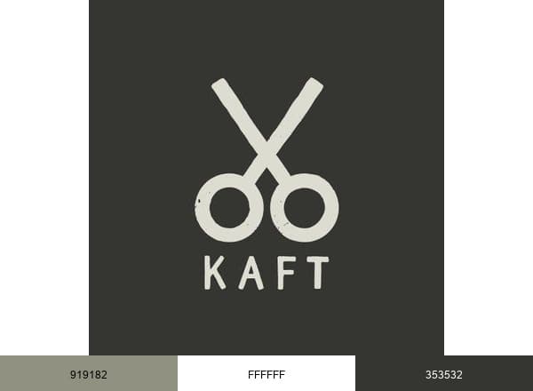 KAFT brand color palette
