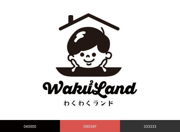 家具のわくわくランド本店 brand color palette
