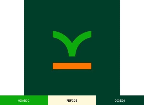 Kakarot brand color palette