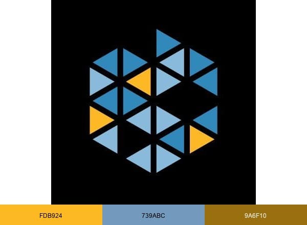 Kaleidescape brand color palette