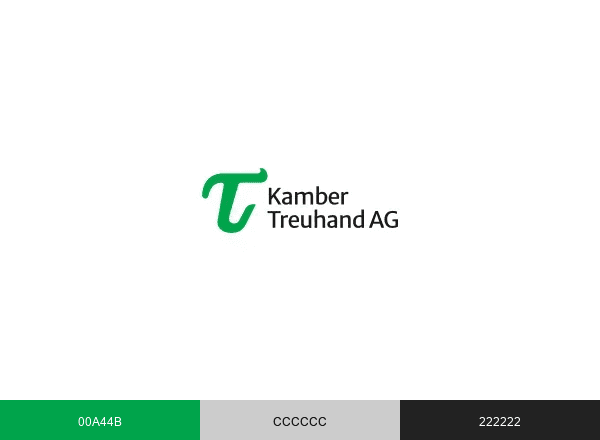 Kamber Treuhand brand color palette