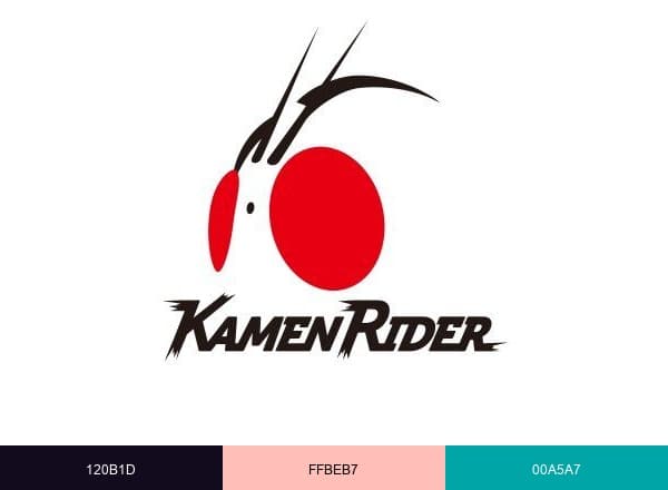 仮面ライダー公式 brand color palette