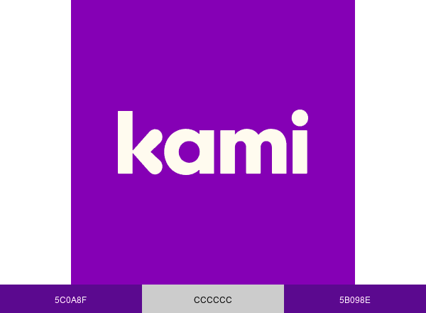 Kami brand color palette