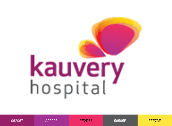 Kauvery Hospital brand color palette