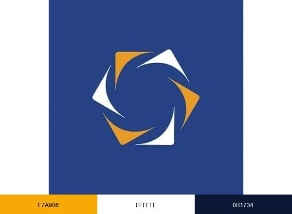 Kazatomprom brand color palette