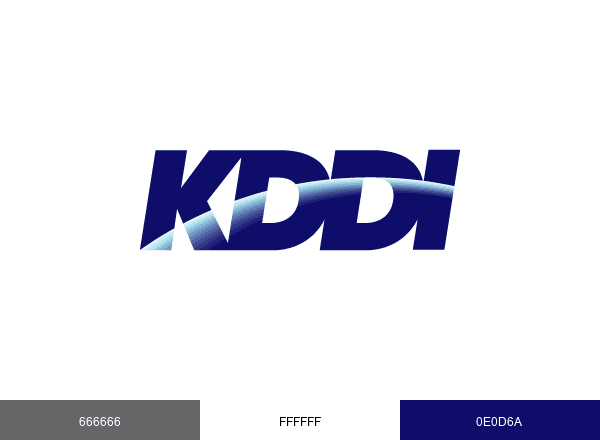 KDDI公式 brand color palette