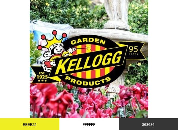 Kellogg Garden brand color palette