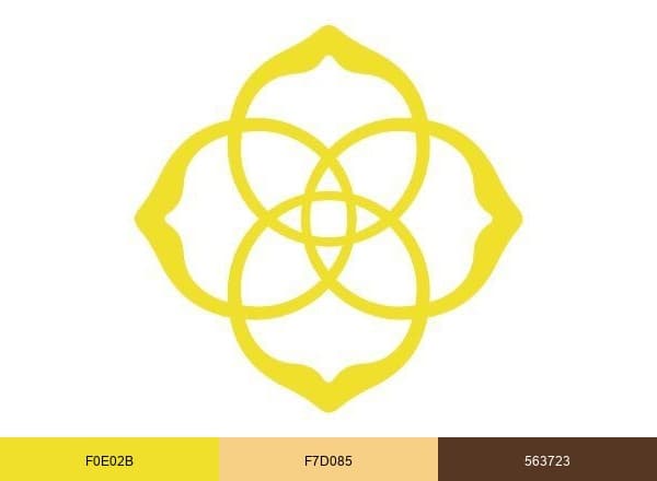 Kendrascott brand color palette