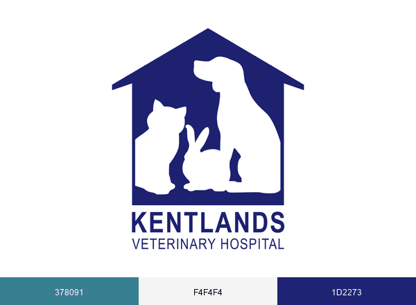 KENTLANDS VETERINARY HOSPITAL brand color palette