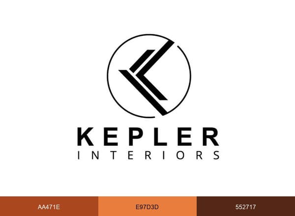 Kepler Interiors brand color palette