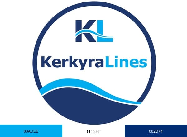 Kerkyra Lines brand color palette