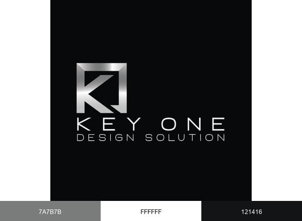 Key One Design Solution brand color palette