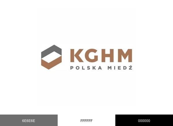 KGHM Polska Miedź brand color palette