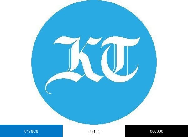 Khaleej Times brand color palette