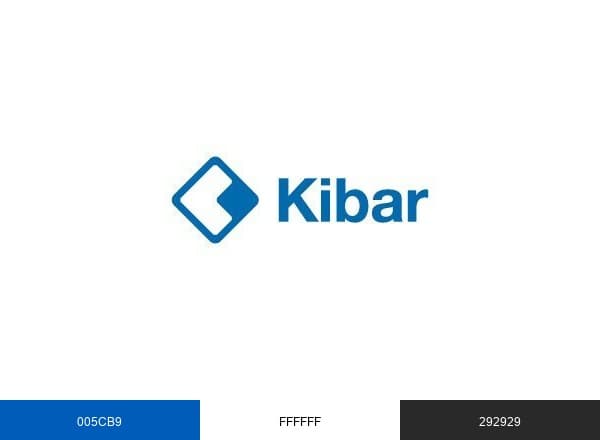 Kibar Holding brand color palette