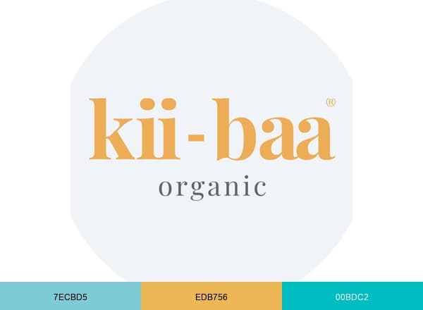 Kii-Baa brand color palette